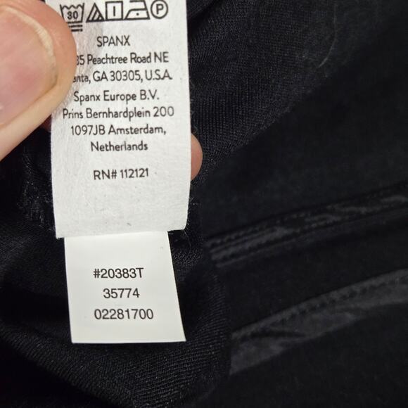 Spanx Wom 2XL TALL Plus Size Black Pants Sleeveless Jumpsuit NWT Sexy Date Night - Picture 15 of 15